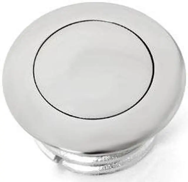 Alt view image 2 of 2 - Flush Chrome Pop Up Gas Cap Vented Fuel Tank Gas Compatible with Sportster 883 Standard XL883 2006-2009