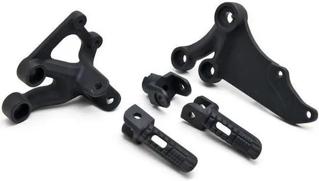 Alt view image 2 of 4 - (Front) Foot Rests Assembly Kit Compatible with Suzuki GSXR 600 2006-2010 / GSXR 750 2006-2008 Frame Fitting Stay Footrests Step Bracket Assembly