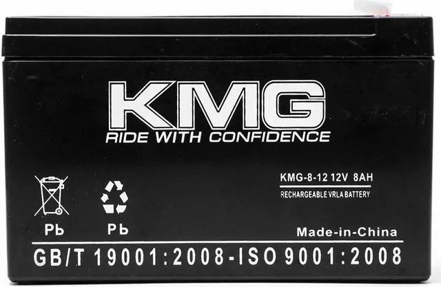 Alt view image 2 of 3 - 12V 8Ah Replacement Battery Compatible with GS Portalac PE12V6.5 PE12V65F2 PE12V7 PE12V9F2