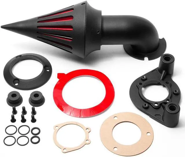 Main image of Black Spike Air Cleaner Intake Filter Compatible with 2000-2006 Harley Davidson XL Models Sportster