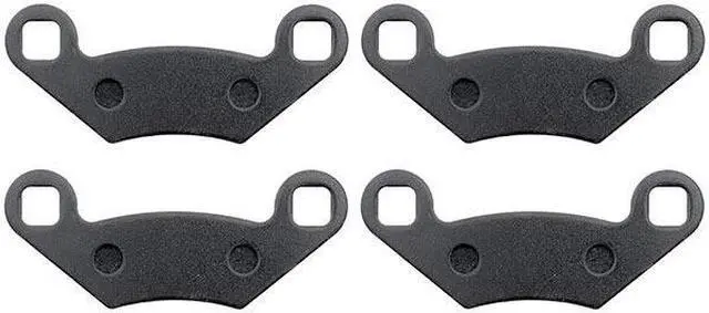 Alt view image 2 of 4 - Front Brake Pads Compatible with 2002-2006 Polaris 700 Sportsman 4X4 EFI - Non-Metallic Organic NAO Brake Pads Set