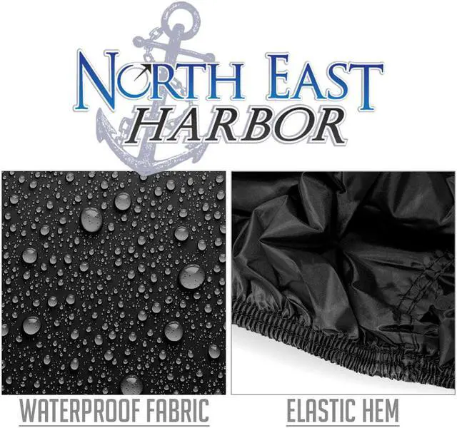 Alt view image 2 of 4 - Deluxe All-Weather Water Repellent ATV Cover - Universal Fits up to 99" Length 4-Wheeler 4X4 ATV Black 190T Cover Protects From Rain, Dust, Snow, and Sun - 99'' L x 48'' W x 32'' H