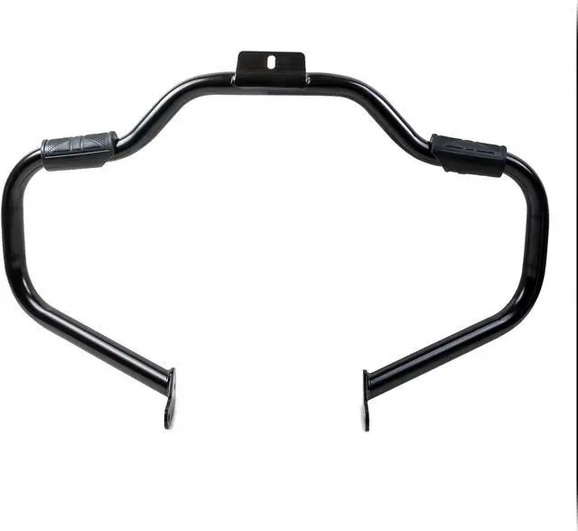 Alt view image 2 of 4 - Engine Guard Highway Mustache Crash Bar Compatible with Harley Davidson Custom Vehicle Operations Fat Boy FLSTFSE2 2006-2006