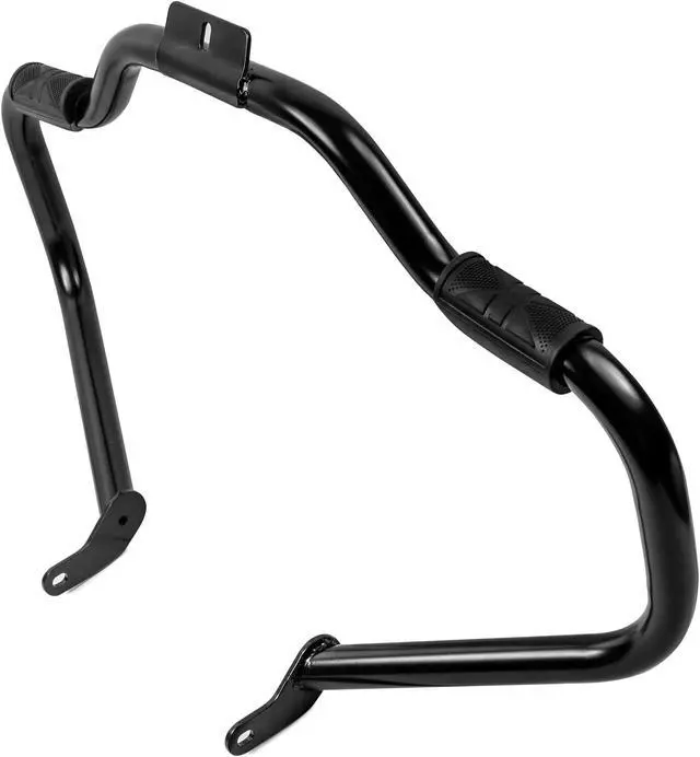 Alt view image 3 of 4 - Engine Guard Highway Mustache Crash Bar Compatible with Harley Davidson Custom Vehicle Operations Fat Boy FLSTFSE2 2006-2006