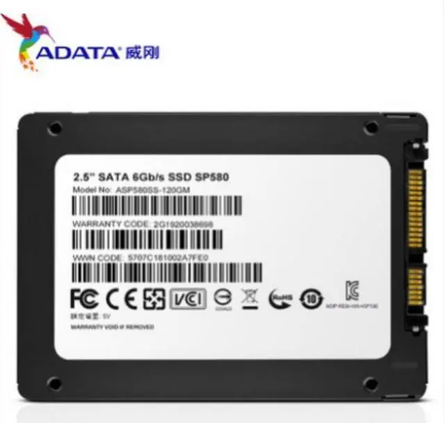 Alt view image 2 of 7 - High Quality ADATA SSD 240GB SP580 Solid State Drive Solid Hard Disk HD Hard Drive Disk SATA3 hdd ssd disk For Laptop Desktop