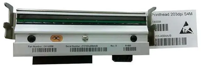 Main image of Compatible 70% New Thermal Transfer Printhead For Ze bra S4M Z4M 203dpi Bar code Printer Head,30days Warranty