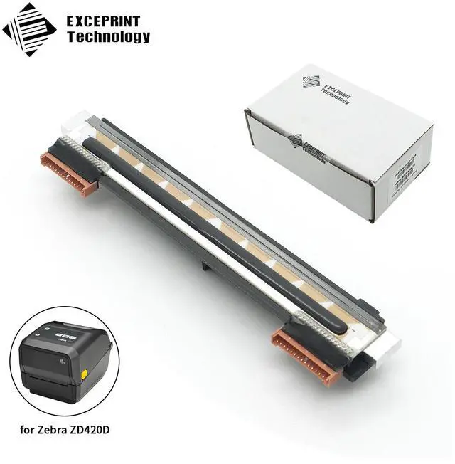 Main image of Brand New 203dpi Print Head for Ze bra ZD420D ZD620D Thermal Bar code Label Printer,P/N:P1080383-415
