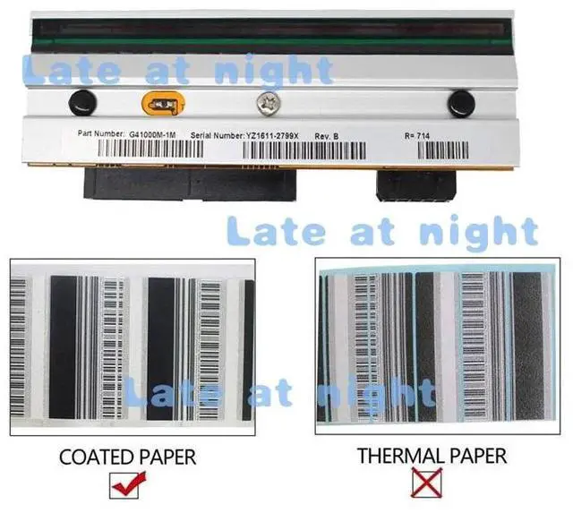 Main image of New Printhead for Ze bra 110PAX4 Bar code Printer P/N G57202-1M