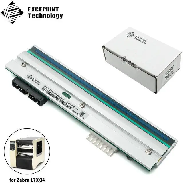Main image of P1004236 203dpi Thermal Printhead for Ze bra 170Xi4 170XilV Bar code Label Printer,Brand New