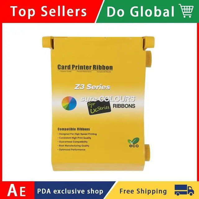 Main image of ZXP Series 3 Color YMCKO Ribbon for Ze bra ZXP3 Printer 800033-840 200 Prints,