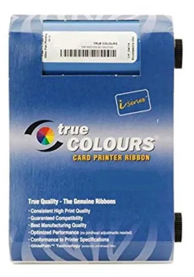 Main image of New 800017-240 Color Ribbon Tape for Ze bra P100i P100M P110i P120i ID Card Printers 800017-240 YMCKO Ribbon 200 Images Genuine