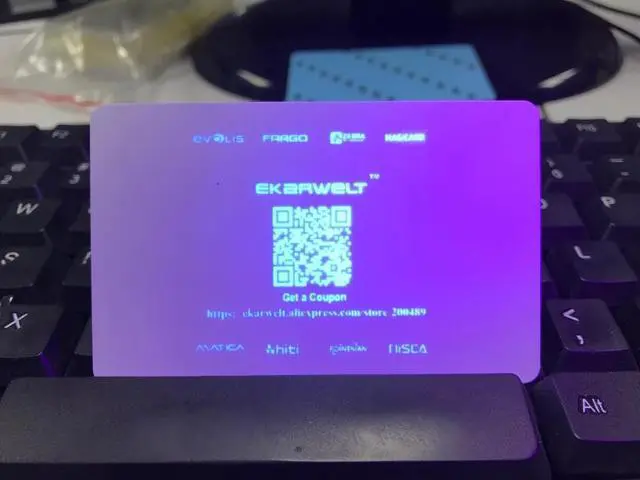 Main image of 800015-UV blue ribbon 1000 prints for Ze bra P310 P330i P430i PVC card printers