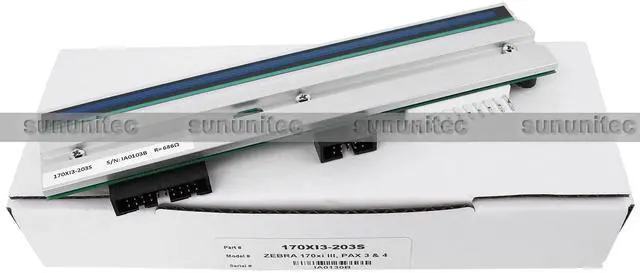 Main image of New 170XI3 PLUS Printhead for Ze bra  170XI3 PLUS Thermal Print Head 200DPI 300DPI Bar code Printer Head G38000M / G46500M