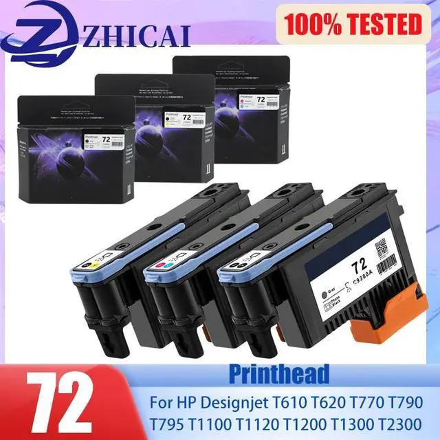 Main image of For hp72 HP 72 Printhead C9380A C9383A C9384A Print Head For HP DesignJet T770 T790 T1120 T1200 T1300 T620 T610 T1100 T2300