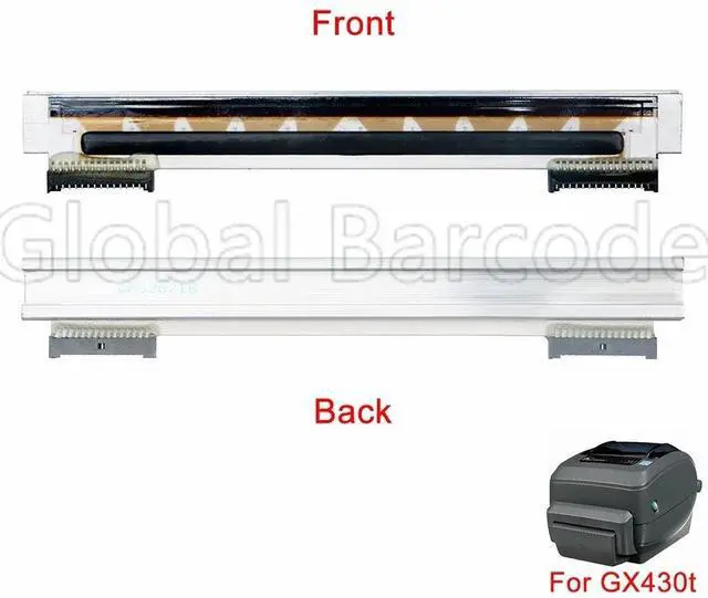 Main image of 300DPI Thermal Printhead for Ze bra GK430T GX430T Printer 105934-039