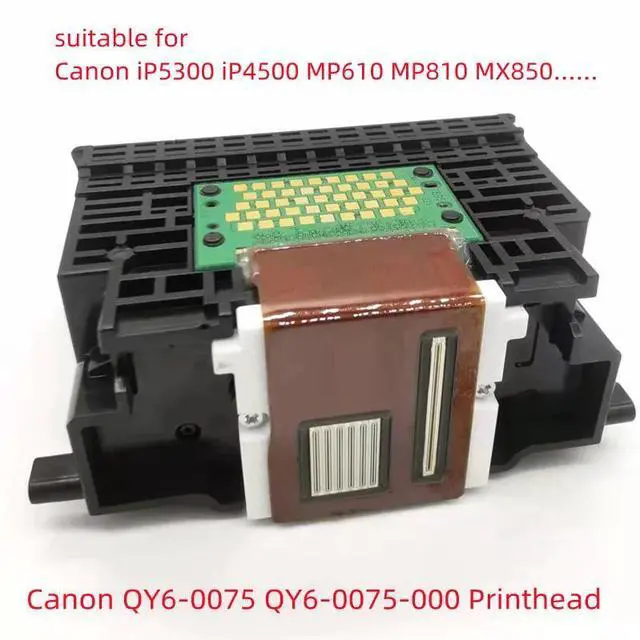 Main image of ORIGINAL Japan QY6-0075 QY6-0075-000 Printhead Print Head for Canon iP5300 iP4500 MP610 MP810 MX850 Printer Heads Nozzles
