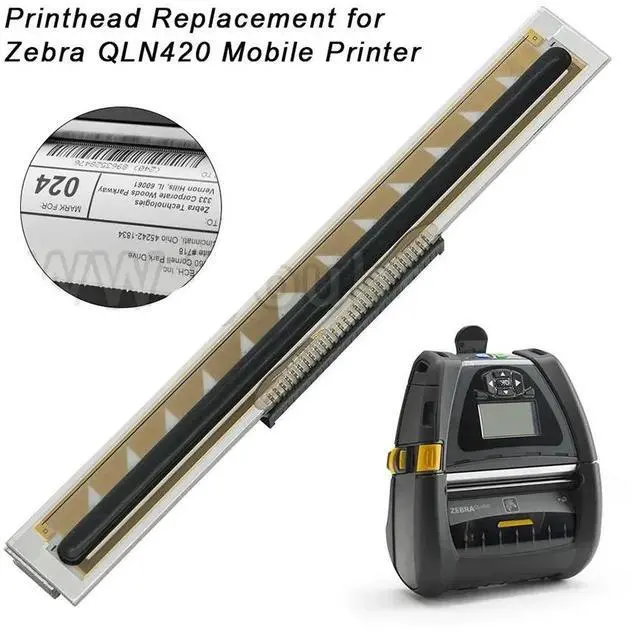 Main image of New Print Head Printhead 203dpi For Ze bra QLn420 Label Printer P/N P1050667-001