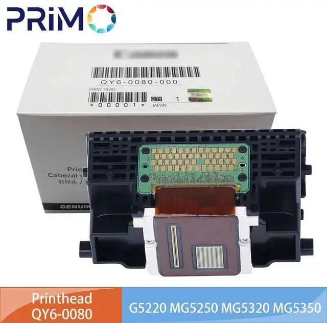 Main image of QY6-0080 Print Head 0080 Printhead for Canon MG5220 MG5250 MG5320 MG5350 MX885 iP4820 iP4840 iP4850 iX6520 iX6550 MX898 MX715