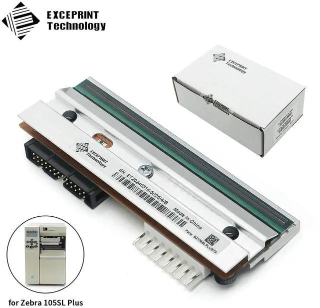 Main image of Brand New 300dpi Printhead for Ze bra 105SL Plus 105SL+  Thermal Label Printer,P1053360-019