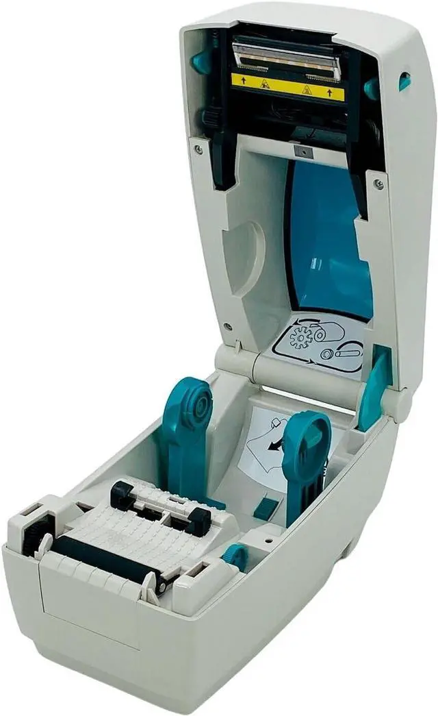 Alt view image 5 of 7 - Ze bra TLP2824 Thermal Transfer Label Printer USB 2824-11100-0001,Bundle with AC Adapter