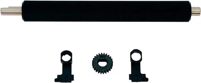 Alt view image 2 of 3 - For Ze bra 105934-034 Platen Roller with Bearings and Gear Compatible GK420D GX420D GK430D GX430D ZP450 ZP500 ZP505 ZP550 Thermal Label Printer