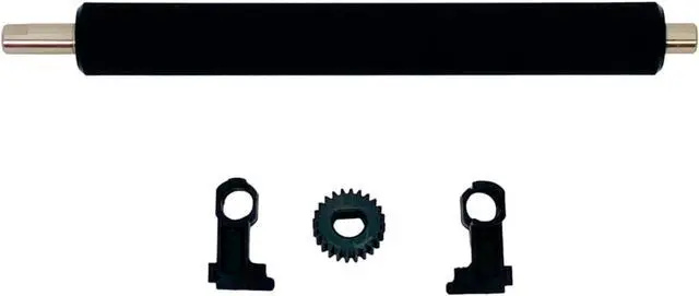Alt view image 3 of 3 - For Ze bra 105934-034 Platen Roller with Bearings and Gear Compatible GK420D GX420D GK430D GX430D ZP450 ZP500 ZP505 ZP550 Thermal Label Printer