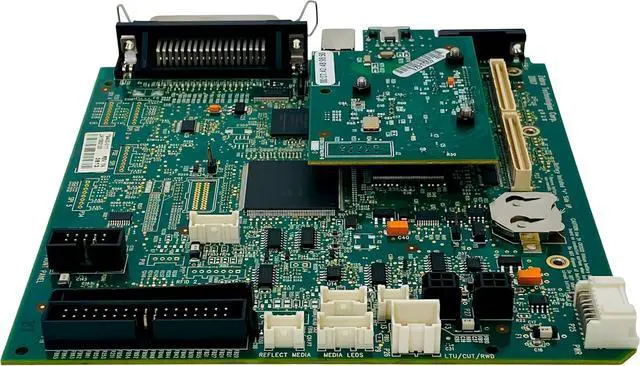 Alt view image 4 of 7 - Ze bra 79400-011 Ze bra ZM400 ZM600 Thermal Printer Main Logic Board