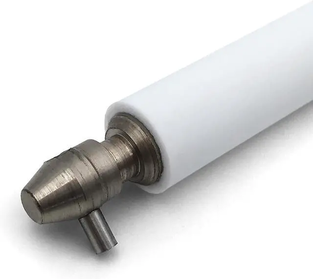 Alt view image 2 of 5 - P1046696-059 Pinch and Peel Rollers for Ze bra ZE500-4 Thermal Bar code Printer RH&LH 203dpi 300dpi