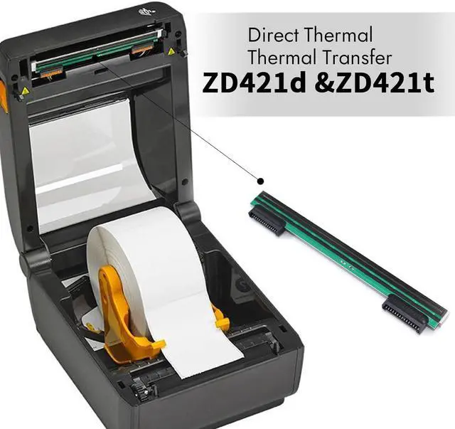 Alt view image 5 of 7 - 105934-037 Printhead for Ze bra GX420D GK420D ZP450 ZP550 ZP505 ZP500 Thermal Desktop Printer 203dpi Genuine