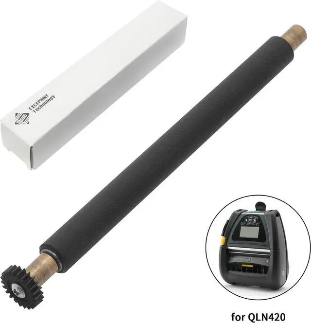 Alt view image 7 of 7 - P1050667-008 Kit Platen Roller for Ze bra QLN420 ZQ630 Thermal Mobile Printer - Replacement Printer Transfer Roller Compatible with Ze bra QLN420