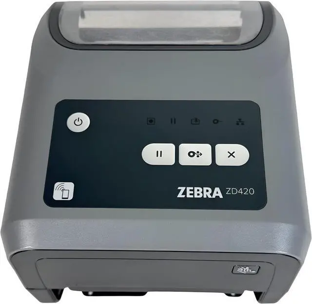 Alt view image 6 of 7 - Ze bra Top Cover and Botton Cover for ZD420 Thermal Desktop Label Printer