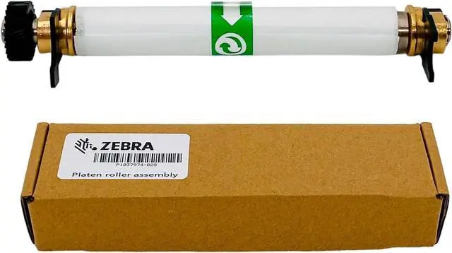 Main image of Ze bra P1037974-028 Platen Roller Assembly with Gear and Bearings for 203 and 305 dpi ZT200 Series ZT111 ZT211 ZT231 ZT210 ZT220 ZT230 Thermal Label Printers