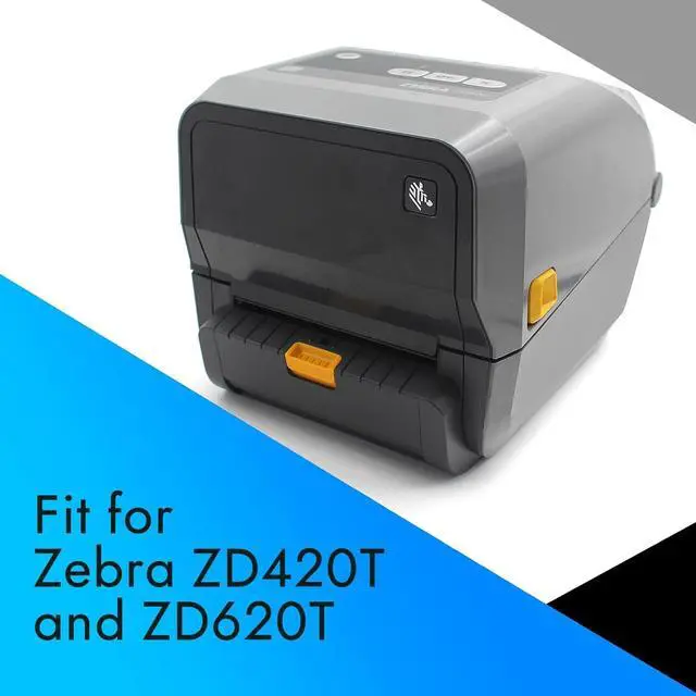 Alt view image 3 of 7 - P1080383-018 Front Bezel Peeler Attachment for Ze bra ZD420t ZD420c and ZD620t Thermal Transfer Desktop Printers 203dpi 300dpi