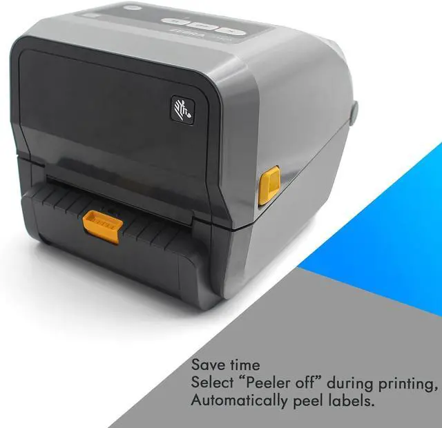 Alt view image 5 of 7 - P1080383-018 Front Bezel Peeler Attachment for Ze bra ZD420t ZD420c and ZD620t Thermal Transfer Desktop Printers 203dpi 300dpi