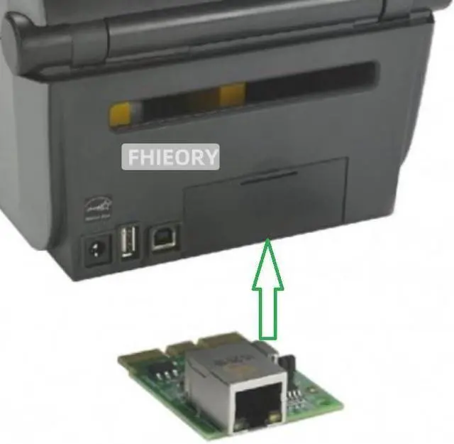 Alt view image 2 of 2 - P1080383-442 Kit Upgrade Ethernet Module for Ze bra ZD410 ZD420 Thermal Desktop Label Printer 203dpi 300dpi