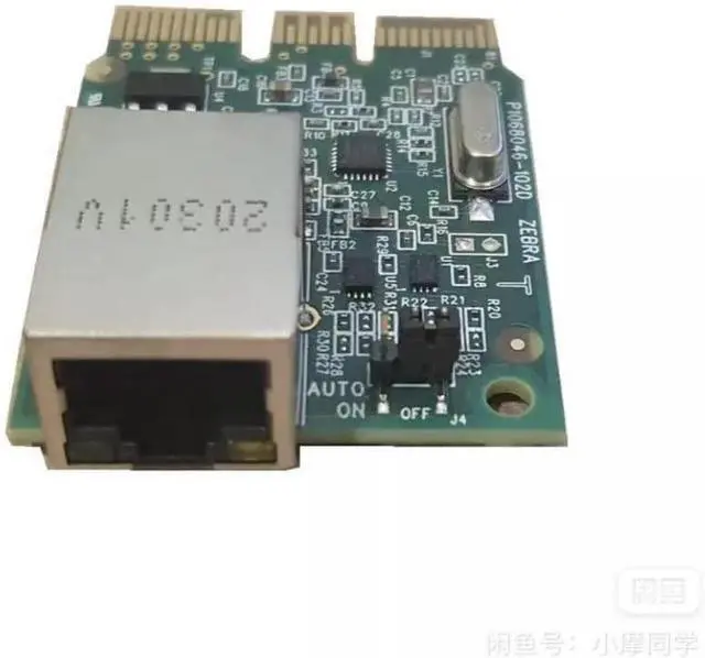Main image of Original Wired Built-in Network Card PCBA Board for Ze bra ZD410 ZD420 Bar code Printer Card P1080383-442