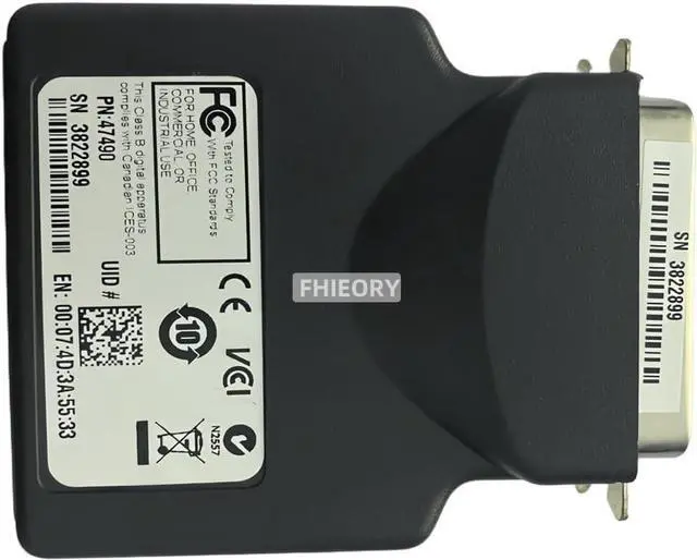 Alt view image 5 of 6 - P1031031 Net Print Server Extended Parallel Ethernet EXT RJ45 for Ze bra ZM400 Z4M S4M 110XI3 110XI4 105SL+ Thermal Printer