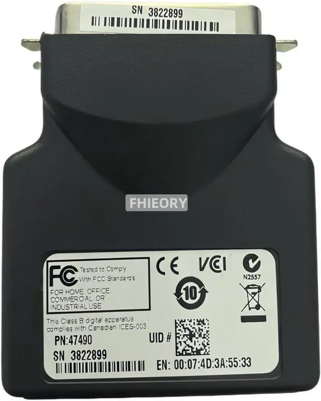 Alt view image 4 of 6 - P1031031 Net Print Server Extended Parallel Ethernet EXT RJ45 for Ze bra ZM400 Z4M S4M 110XI3 110XI4 105SL+ Thermal Printer