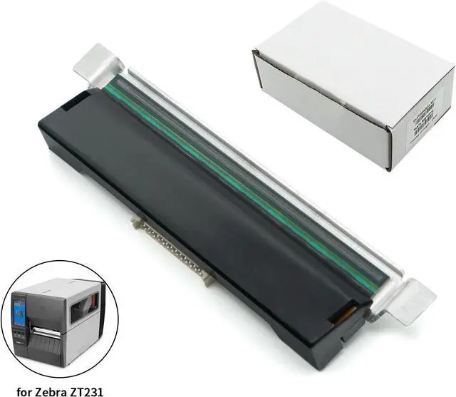 Alt view image 2 of 7 - P1004230 Replacement Printhead for Ze bra 110Xi4 105SL Plus - 203dpi Precision Thermal Print Head for Enhanced Label Printing Quality