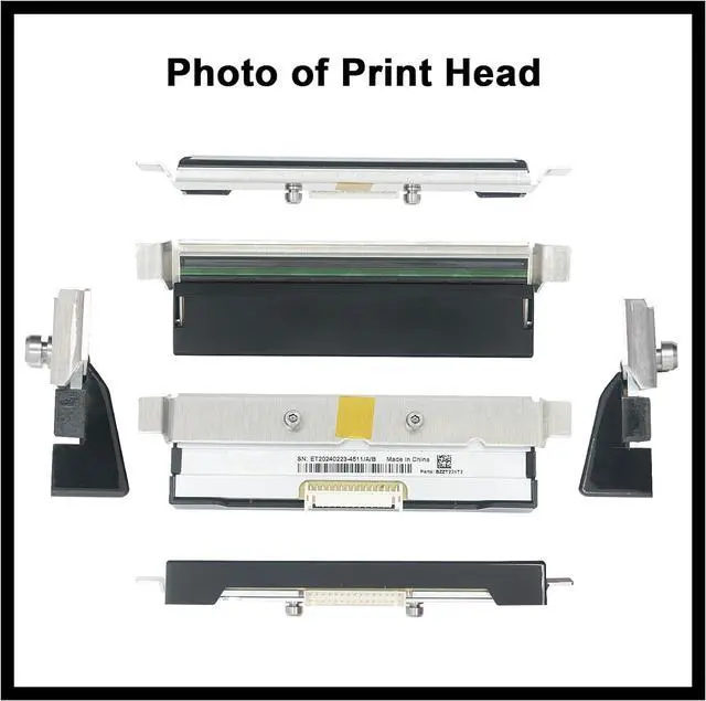 Alt view image 3 of 7 - P1004230 Replacement Printhead for Ze bra 110Xi4 105SL Plus - 203dpi Precision Thermal Print Head for Enhanced Label Printing Quality