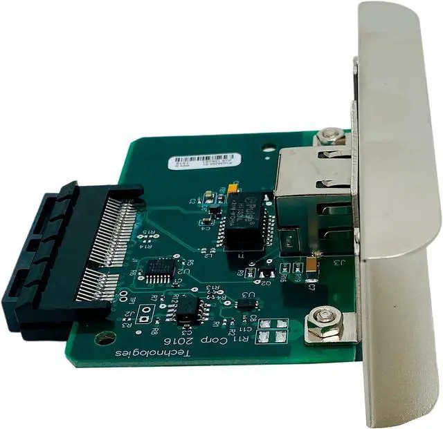 Alt view image 7 of 7 - Genuine Ze bra P1038204-01 Network Card Internal Ethernet Print Server for ZT230 ZT220 ZT210 Label Printer Maker