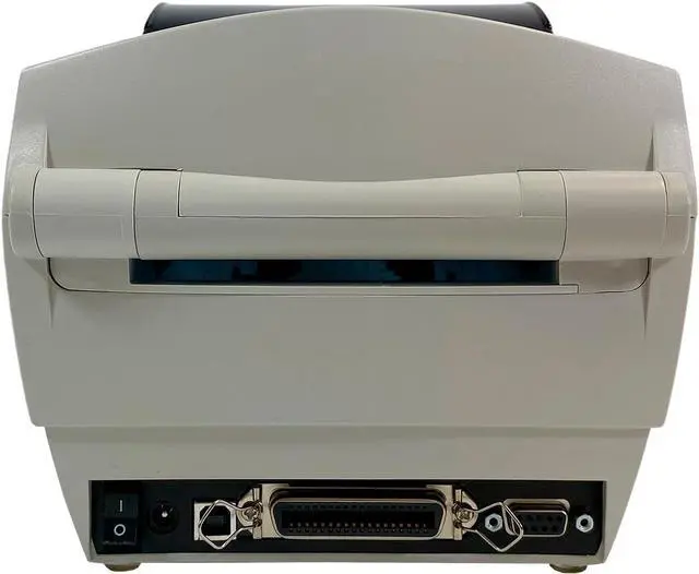 Alt view image 3 of 7 - Ze bra LP2844 Direct Thermal Label Bar code Printer USB Serial Parallel 2844-20300-0021, Bundlle with AC Adapter
