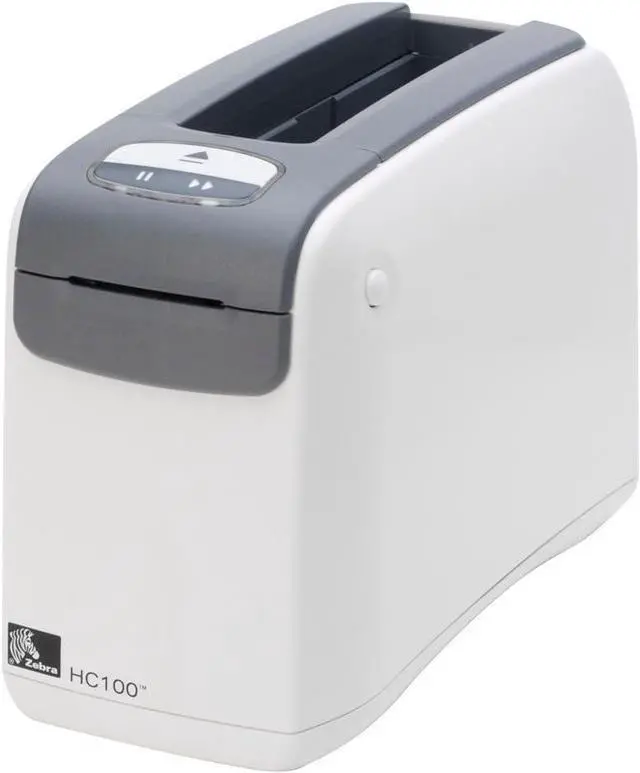 Main image of Ze bra HC100 Thermal Wristband Wireless Monochrome Printer 300dpi Serial USB Ethernet HC100-3001-1100