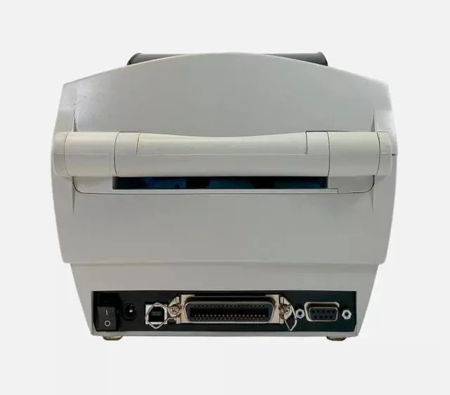Alt view image 4 of 5 - Ze bra LP2844 Direct Thermal Label Bar code Printer USB Serial Parallel 2844-20320-0001, Bundle with AC Adapter