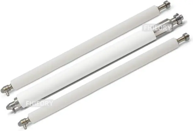 Alt view image 2 of 6 - P1046696-060 1Set Kit Platen Roller for Ze bra ZE500-6 Thermal Bar code Printer 6-Inch 203dpi 300dpi