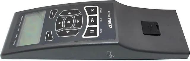 Alt view image 6 of 7 - P1058930-001 Monochrome Control Panel for Ze bra ZT410 Thermal Label Printer 203dpi 300dpi 600dpi