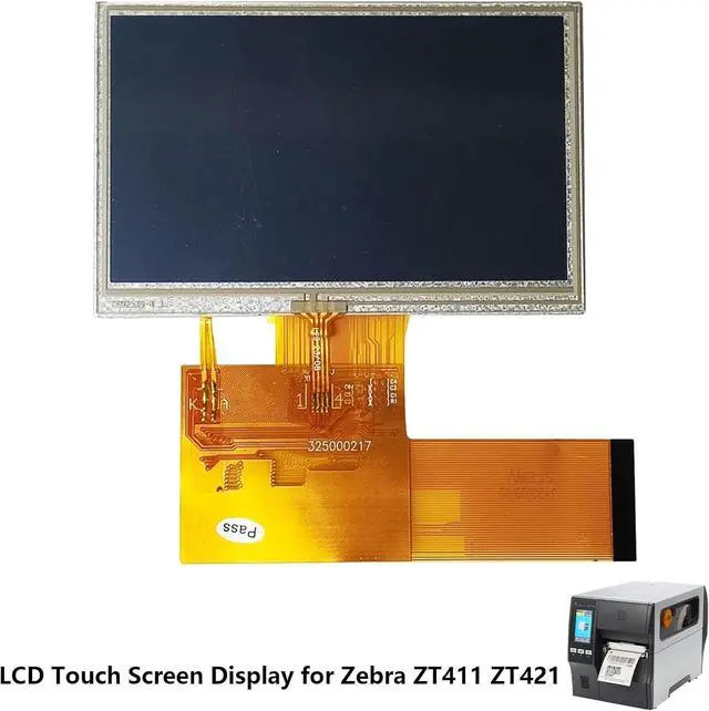 Alt view image 2 of 7 - LCD Screen with Touch Digitizer Replacement for Ze bra ZT411 ZT421 Thermal Transfer Label Bar code Industrial Printer Monitor Accessories,Original-Grade Craftsmanship