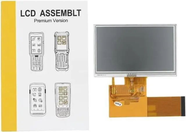 Alt view image 7 of 7 - LCD Screen with Touch Digitizer Replacement for Ze bra ZT411 ZT421 Thermal Transfer Label Bar code Industrial Printer Monitor Accessories,Original-Grade Craftsmanship