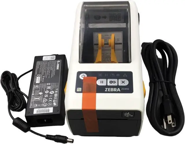 Main image of Ze bra Technologies ZD41H22-D01W01EZ Printer, ZD410, Direct Thermal, Healthcare, 802.11AC and Bluetooth 4.0, Ezpl