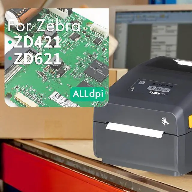 Alt view image 2 of 7 - P1112640-014 Main Logic Board for Ze bra ZD421 ZD621 Thermal Desktop Printer 203dpi 300dpi Genuine